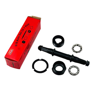 Juego de Eje Etalon Bb de 7 Piezas, Soporte Inferior de Acero para Bicicleta de Montaña de 68 mm, Cinco Vías, con Rodamientos y Componentes de Bielas - Product Image 4