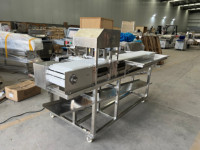 Machine à brochettes de viande/barbecue électrique multifonctionnelle entièrement automatique à grande vitesse avec coupeur automatique