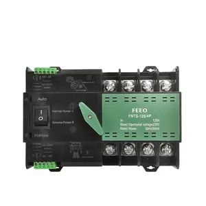 FEEO FNTS-125 4P 400V 125A ATS Automatic Transfer Switch Controller ATS Mini with CE Certificate mini hdmi2av