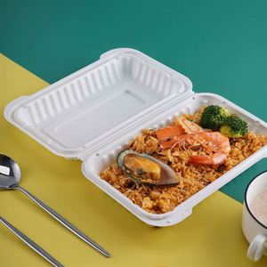 Caja para Hot Dogs de 9*6, Apta para Microondas, Contenedores Tipo Concha, Desechables, para Alimentos - Product Image 5