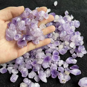 Natural Raw Amethyst Rock Crystal Tumbled Stone Rough Amethyst Prices