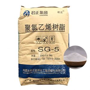 Chine Usine Junzheng Poudre Matériel PVC SG5 CAS 9002 Matière première plastique PVC Polychlorure de vinyle Qualité - Product Image 1