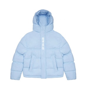 Coupe-vent à capuche grande taille personnalisé, <span class=keywords><strong>veste</strong></span> <span class=keywords><strong>trapstar</strong></span> courte et épaisse en fourrure d'<span class=keywords><strong>hiver</strong></span> pour hommes - Product Image 5