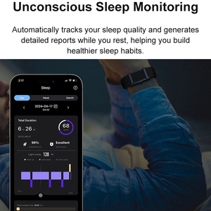Nuovo Braccialetto <span class=keywords><strong>Smart</strong></span> Y25 2026 Senza Schermo con Monitoraggio della Temperatura Corporea, Frequenza Cardiaca e Salute, Tracker Fitness Sportivo Senza Display - Product Image 6