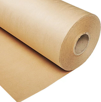 Papier kraft qiyin pour emballage rouleau de papier kraft d'emballage de papier kraft de fleur