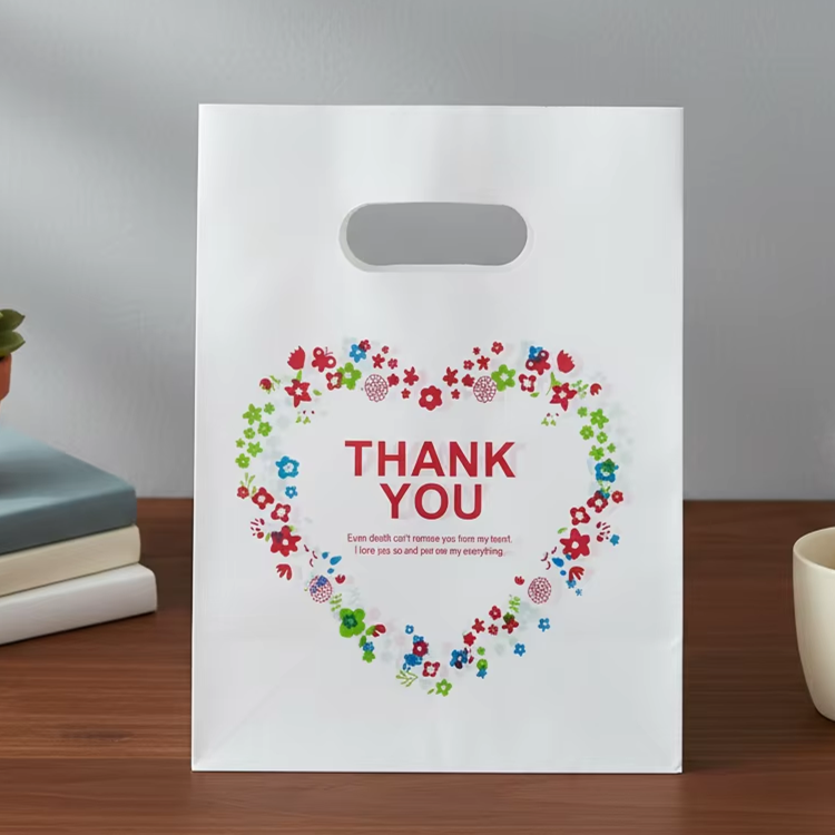 Fashionable Full Covered Print Plastic Bag