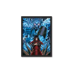 Best Price High Quality Promotion Gift Japanese 3d Lenticular Flip Anime 3d Poster Picture Frame 30x40