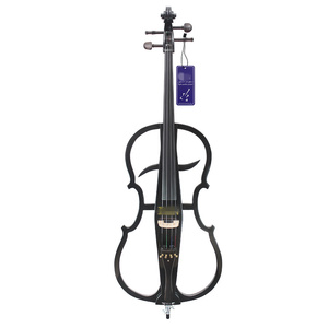 Violín Eléctrico Electroacústico de Alto Rendimiento Negro 4/4 - Product Image 3