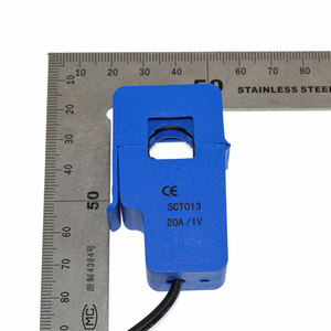 Transformateur de courant à noyau divisé OKY3318 bleu non invasif 3,5 mm 20A 1V SCT013-020, module de capteur de courant alternatif - Product Image 3