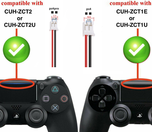 Batería PS4 de 800 mAh Gris Recargable, Repuesto de Batería <span class=keywords><strong>PS4Pro</strong></span>/pcs4 para Control Dualshock 4 V1 V2 - Product Image 3