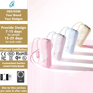 Nuevos Productos 2026, Batería Externa <span class=keywords><strong>de</strong></span> 10000mAh <span class=keywords><strong>de</strong></span> Calidad Premium, Cable Integrado, Carga Rápida <span class=keywords><strong>de</strong></span> 22.5W, Pantalla LED, Cargador Móvil <span class=keywords><strong>de</strong></span> Bolsillo - Product Image 1