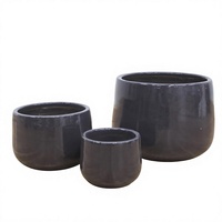 Artisanat de poterie vietnamien du Vietnam, pots en céramique émaillée pour la décoration, emballage personnalisé disponible.