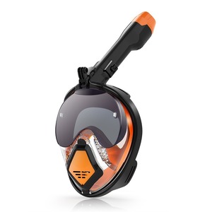Diving Mask Full Face Snorkel Gear Anti Fog Tempered Glass Lens Adult Use Waterproof IPX8 - Product Image 1