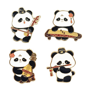 Pin <span class=keywords><strong>de</strong></span> Aleación con Diseño <span class=keywords><strong>de</strong></span> <span class=keywords><strong>Instrumento</strong></span> Musical Clásico <span class=keywords><strong>de</strong></span> Dibujos Animados, Panda, Guzheng, Pipa, Broche <span class=keywords><strong>de</strong></span> Estilo Chino para Fiestas, Bodas, Bolsos - Product Image 5