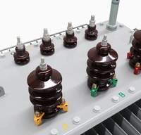 Transformateur de distribution triphasé immergé dans l'huile 10kV 35kV 440V-480V 3 MVA 1000kVA 800 kVA 98% de rendement 50/60Hz Refroidissement ONAN