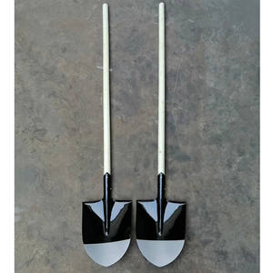 Pala S503 con mango de madera de álamo metal D Grip mejor precio venta caliente MERCADO DE África - Product Image 1