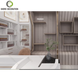 Diseño Interior de Tiendas de Perfumes y Cosméticos de Lujo, Paredes y Estantes de Exhibición Personalizados, Gabinetes - Product Image 2