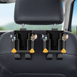 Crochet de dossier de siège auto multifonctionnel, support de tasse arrière, support de téléphone, boîte de rangement intérieure pour voiture, support de <span class=keywords><strong>parapluie</strong></span> - Product Image 4