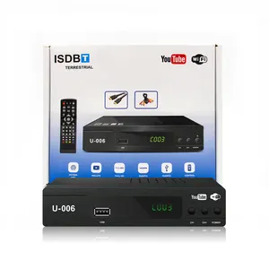 Free to air ISDBT décodeur prise en charge de toutes les chaînes 1080P full HD mutilanguage ISDB-T récepteur tv décodeur