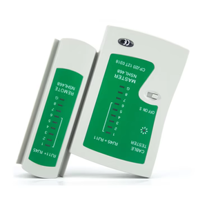 RJ45 RJ11 케이블 시험용 NSHL468 휴대용 네트워크 케이블 테스터 LED 표시등 전화 케이블 CE 인증 테스터 - Product Image 1