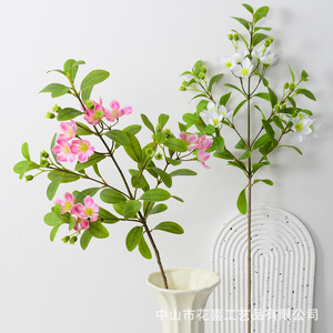 ดอกไม้ประดิษฐ์มายร์ทัล ขนาด 30-100 ซม. สีชมพู กันน้ำ ตกแต่งบ้าน ของตกแต่งงานแต่งงาน - Product Image 2