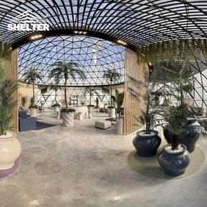 Projet de dôme d'abri en <span class=keywords><strong>Espagne</strong></span> dôme en aluminium résistant d'événement de cadre grand dôme en verre de 30m pour la pièce d'exposition - Product Image 1