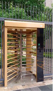 Hoge Veiligheid Enkele Deur Volledige Hoogte Tourniquet Rfid Swipe Card Toegangscontrole Volledige Hoogte Tourniquet Poort - Product Image 4