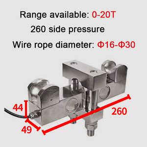 Tensiômetro linha estática tensão corda fio célula carga tensiômetro linha estática para aplicações elevação sensores pressão estática - Product Image 3