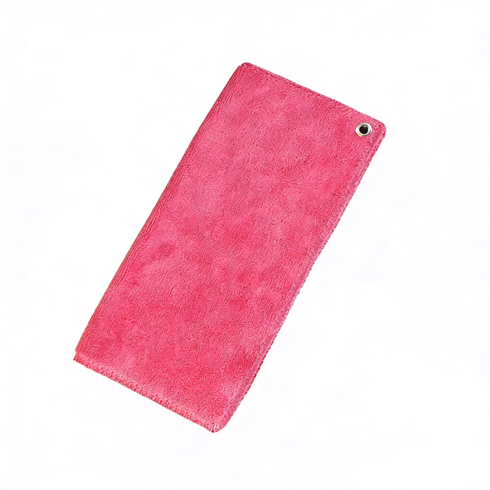 Serviette rose - simple sans boucle-1pcs
