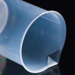 HAIJULABプラスチック250ml使い捨て透明医療計量カップ - Product Image 3