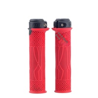 ODI-Empuñaduras antideslizantes de silicona para manillar de bicicleta plegable, goma de bloqueo para descenso, todoterreno, BMX, bicicletas de carretera, bicicleta de montaña
