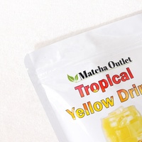 Impression en héliogravure personnalisée, sac de conditionnement liquide de qualité alimentaire de 150 ml (12 oz) pour jus de fruits, boisson, sac debout, sachet de boisson