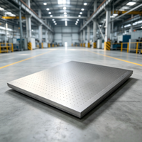 Table chauffante à adsorption sous vide en alliage d'aluminium, accessoires de pulvérisation ultrasonique, vente directe du fabricant
