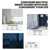 Módulo de Interruptor WiFi Tuya de 1/2 Canal para Cortinas con Control por Voz para Persianas Enrollables, Controlador Inteligente de Motor