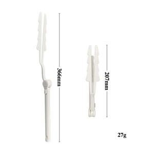 Lot de 30 recharges de <span class=keywords><strong>plumeau</strong></span> multisurface 180 ° non parfumées jetables pour le nettoyage avec 1 perche télescopique adaptée aux plumeaux <span class=keywords><strong>Swiffer</strong></span> - Product Image 6