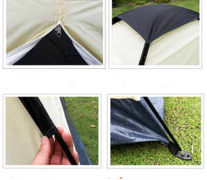 <span class=keywords><strong>Attrezzatura</strong></span> da <span class=keywords><strong>Campeggio</strong></span>: <span class=keywords><strong>Tenda</strong></span> a Cupola per 2 Persone, Quattro Stagioni, con Design Pieghevole e Supporti Dritti, per Escursionismo e Pesca all'Aperto, con Borsa per il Trasporto - Product Image 3