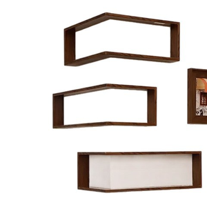 Estanterías <span class=keywords><strong>de</strong></span> Pared Modulares <span class=keywords><strong>de</strong></span> Madera Maciza Ecológicas, Ajustables en Altura, Ahorradoras <span class=keywords><strong>de</strong></span> Espacio, <span class=keywords><strong>de</strong></span> Diseño Moderno, para Almacenamiento - Product Image 6