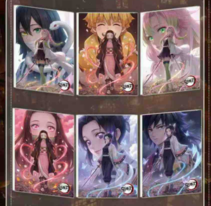 Cartes de collection ANX Culture Demon Slayer <span class=keywords><strong>Kimetsu</strong></span> <span class=keywords><strong>No</strong></span> <span class=keywords><strong>Yaiba</strong></span>, personnage d'anime, boîte de boosters, jouets pour la famille, cadeaux pour enfants - Product Image 6