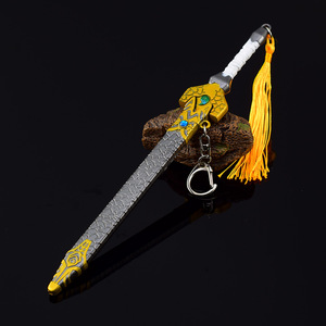 22ซม. <span class=keywords><strong>Orochimaru</strong></span> Kusanagi ดาบโลหะเต็มรูปแบบจำลองกับปลอกนินจาอะนิเมะอุปกรณ์ต่อพ่วงพวงกุญแจตกแต่งโต๊ะ - Product Image 3