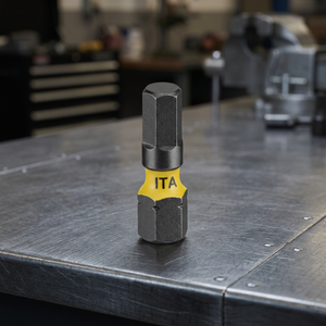 Puntas de Impacto Hexagonales Industriales OEM ODM Hechas en Taiwán, 25 mmL, Material S2, Funda de Color - Product Image 1