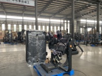 Appareil de fitness commercial chinois à charge par poulie pour abdominaux, avec montre numérique originale, pour salle de sport
