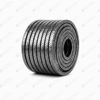 Emboutissage tressé en graphite HS862 renforcé de fil Inconel, emballage haute pression pour pompes et vannes