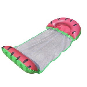 Inflatable Fruit Lounge Chair Float PVC Pool Floating Lounger Single Person Water <b>Hammock</b> - Product Image 2