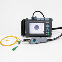 Sonde d'inspection de fibres optiques pour microscope vidéo, détecteur d'inspection des extrémités optiques avec affichage, compatible SC FC LC PC APC