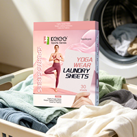 Foglietti Detersivo KELEE Eco-friendly per Abbigliamento Sportivo, Formula Delicata e Sicura, Pronti per la Spedizione