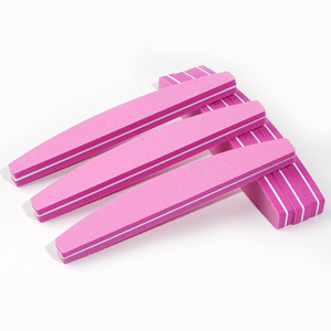 Chuyên nghiệp biểu tượng tùy chỉnh Nail tập tin miếng bọt biển 100/180 chà nhám có thể giặt làm móng tay sơn móng tay khối giấy nhám - Product Image 1