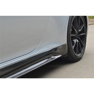 Minigonne Laterali in Fibra di Carbonio Compatibili con <span class=keywords><strong>Porsche</strong></span> <span class=keywords><strong>911</strong></span> 991 GT3 <span class=keywords><strong>Carrera</strong></span> 2012 2013 2014 2015 Stile V Protezione Paraurti Porta Accessori Auto - Product Image 2