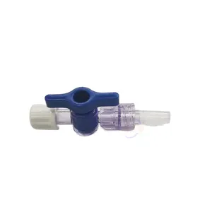 Manufacturer Customized medical grade Plastic one/three Way Stopcock OEM Check Valve Flow Control Luer Stopcock Valve