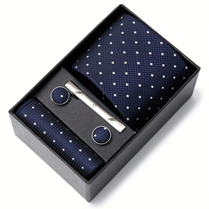 Custom Rigid Paper <strong>Tie</strong> <strong>Box</strong> Luxury Cardboard Packaging <strong>Box</strong> With Logo For <strong>Tie</strong> Packaging - Product Image 1
