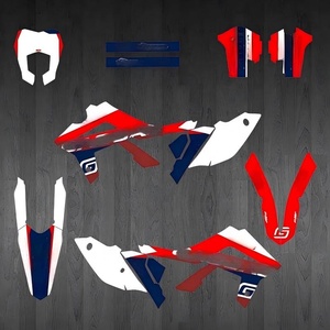 Vente en gros de pièces de moto vintage <span class=keywords><strong>TZ80</strong></span>, kit d'autocollants pour moto, film cristal, autocollants crâne, motos pour GASGAS EC - Product Image 4